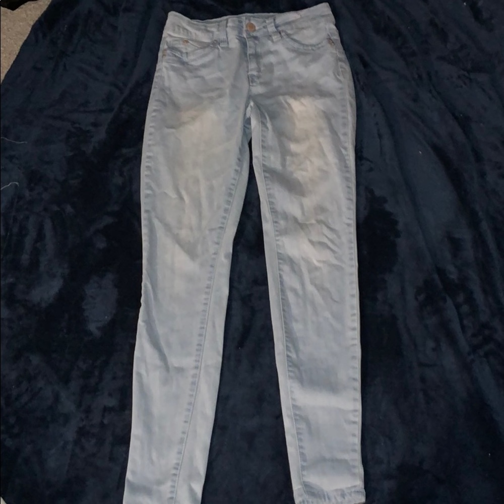 Light blue jeans